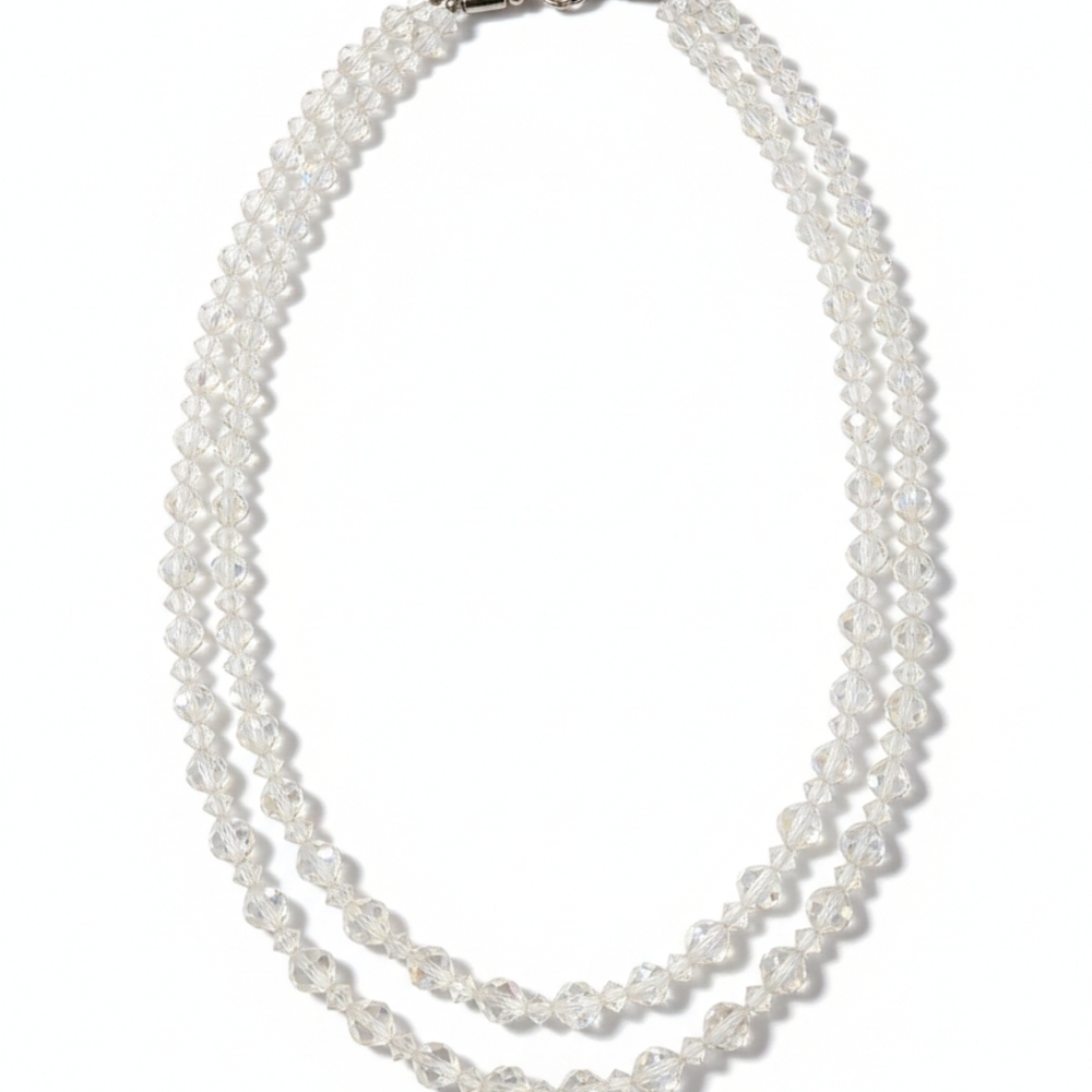 Elegant Crystal Beaded Necklace